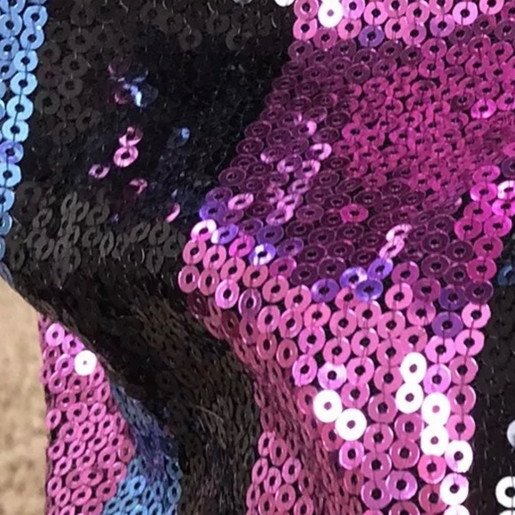 NWT ZARA MULTI COLOURED SEQUENCE DRESS - Picture 3 of 15